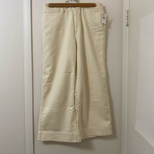 NWT Cropped Wide Leg Jeans